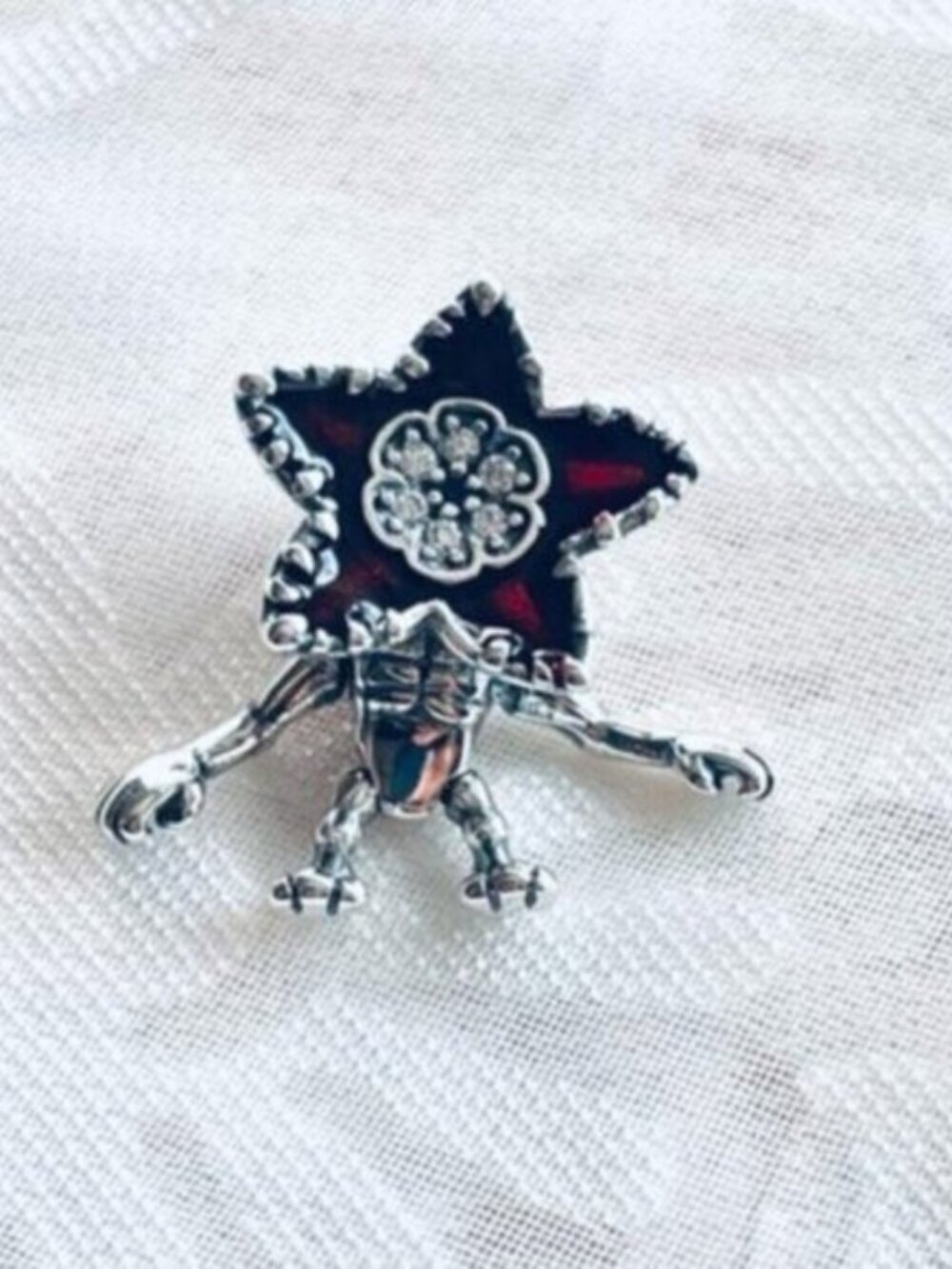 👹✨ NEW Stranger Things Moveable Demogorgon Charm 🩸